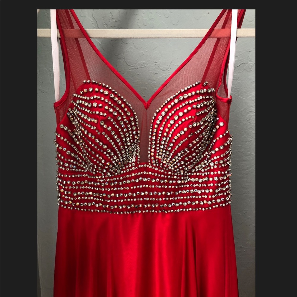 Beautiful Red Gown